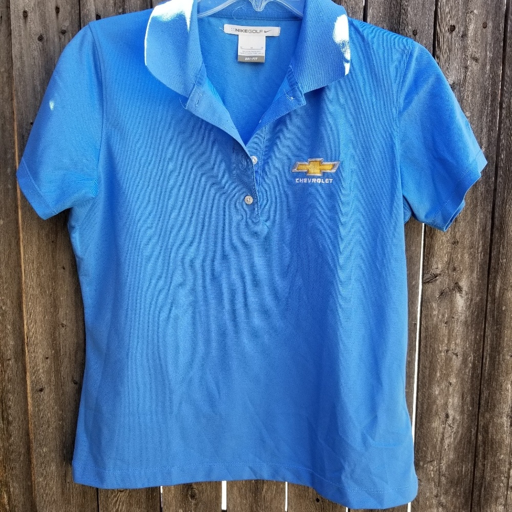 Nike dry fit Chevy golf shirt